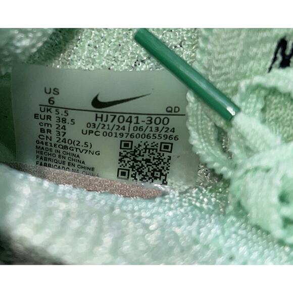 New Men’s 6 wmns 7.5 Nike Air Zoom Alphafly Next% 3 Eliud Kipchoge HJ7041-300 - Picture 7 of 7